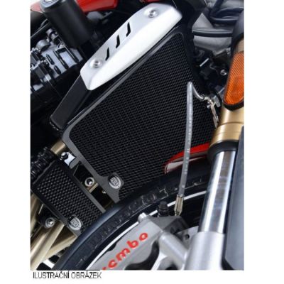 Ochranná mřížka chladiče R&G Racing Triumph Speed Triple S/R 16-,černá